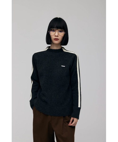 トップス lay Line Knit Tops