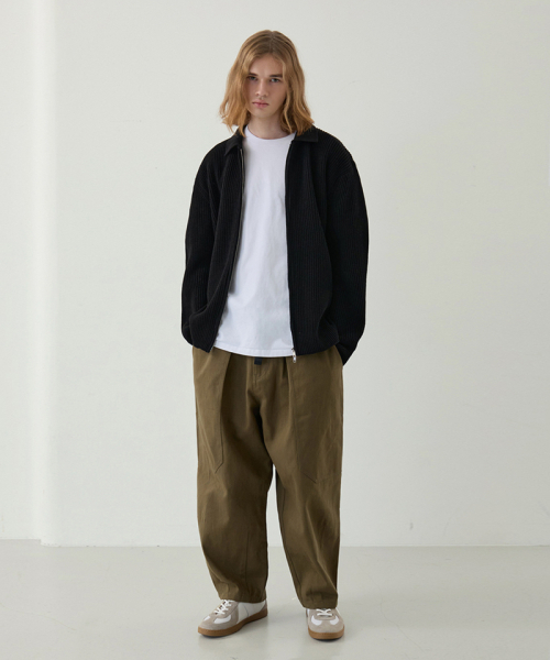 NODU（ノードユー）の「バルーンストラップコットンパンツ [カーキ]（その他パンツ・メンズ・その他・MEDIUM/LARGE/SMALL）」の3枚目の写真