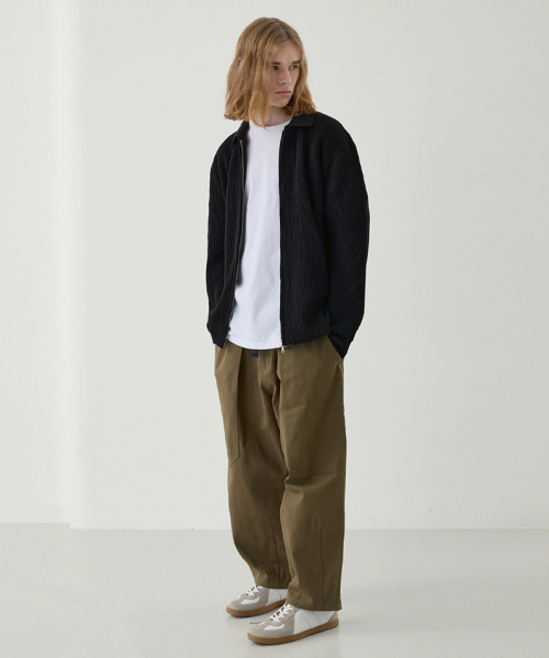 NODU（ノードユー）の「バルーンストラップコットンパンツ [カーキ]（その他パンツ・メンズ・その他・MEDIUM/LARGE/SMALL）」の4枚目の写真