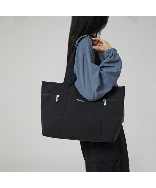 LAP(ラップ)の「EASY SHOPPER BAG AR7AB822(ショルダーバッグ・レディース・ブラック/グリーン/アイボリー・FREE)」の4枚目の写真