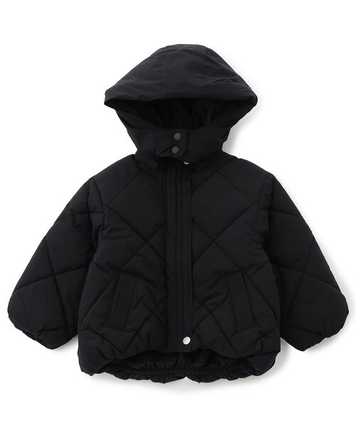 BREEZE（ブリーズ）の「【洗える】パファージャケット_ジュニア対応（ダウンジャケット/コート・キッズ・ラベンダー/ブラック・120/140/130/100/110/90/80）」の15枚目の写真