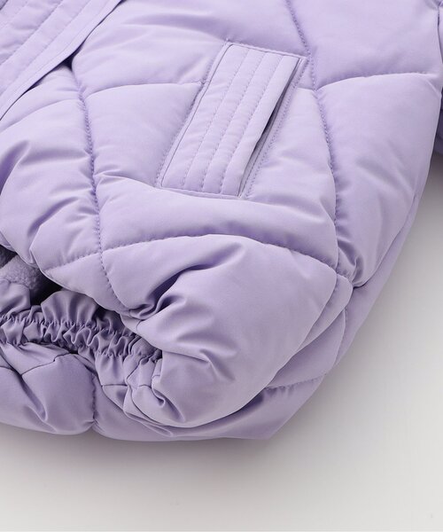 BREEZE（ブリーズ）の「【洗える】パファージャケット_ジュニア対応（ダウンジャケット/コート・キッズ・ラベンダー/ブラック・120/140/130/100/110/90/80）」の16枚目の写真