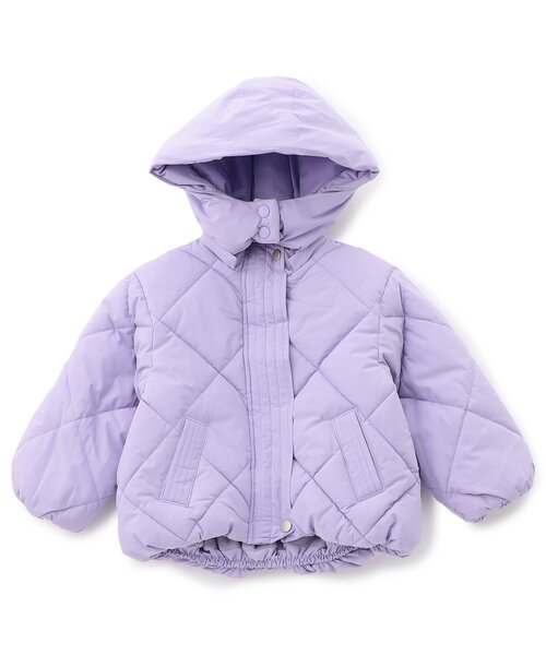 BREEZE（ブリーズ）の「【洗える】パファージャケット_ジュニア対応（ダウンジャケット/コート・キッズ・ラベンダー/ブラック・120/140/130/100/110/90/80）」の19枚目の写真