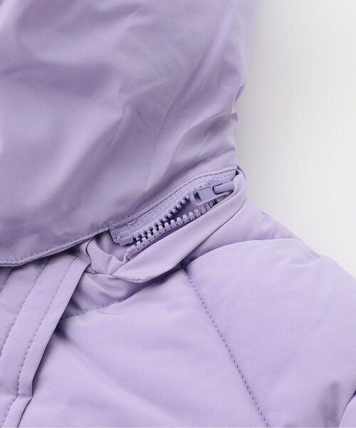 BREEZE（ブリーズ）の「【洗える】パファージャケット_ジュニア対応（ダウンジャケット/コート・キッズ・ラベンダー/ブラック・120/140/130/100/110/90/80）」の6枚目の写真