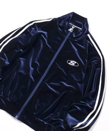 STARTER BLACK LABEL（スターターブラックレーベル）の「【STARTER /スターター】ベロア袖ライン トラックジャケット（ブルゾン）」