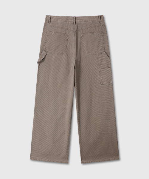 DIVEIN(ダイブイン)の「WASHED DOUBLE KNEE CARPENTER PANTS (BROWN)(その他パンツ・メンズ・その他・0/1/2)」の3枚目の写真