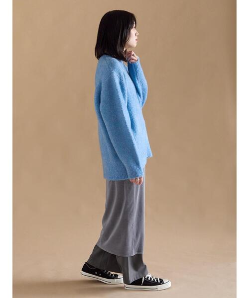 sm2rhythm（サマンサモスモスリズム）の「ブークレニットプルオーバー（ニット/セーター・レディース・ベージュ/グリーン/ピンク/ブルー・F）」の16枚目の写真