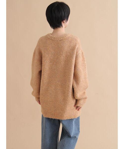 sm2rhythm（サマンサモスモスリズム）の「ブークレニットプルオーバー（ニット/セーター・レディース・ベージュ/グリーン/ピンク/ブルー・F）」の19枚目の写真