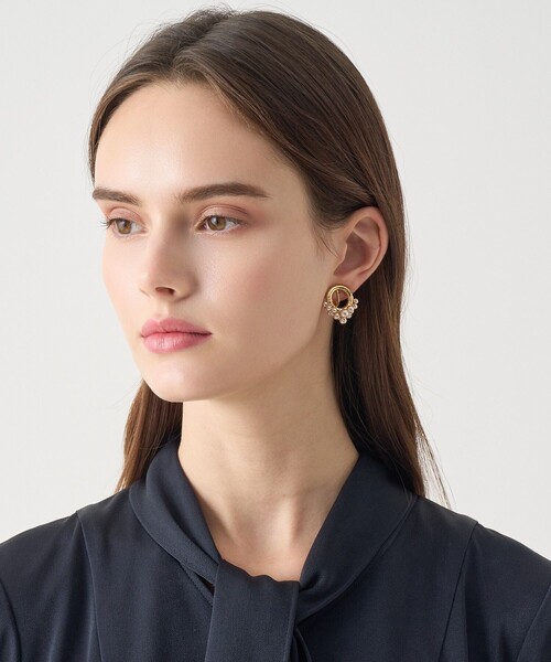 ANAYI(アナイ)の「【Eternal Line 2026】バブルパールイヤリング(イヤリング・レディース・オフホワイト/ピンクベージュ・FREE)」の10枚目の写真