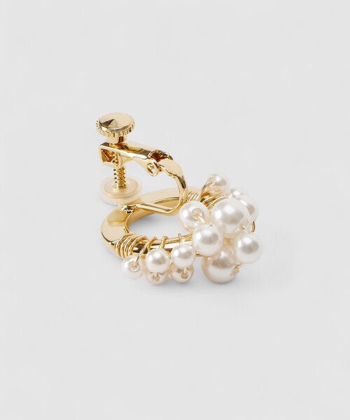 ANAYI(アナイ)の「【Eternal Line 2026】バブルパールイヤリング(イヤリング・レディース・オフホワイト/ピンクベージュ・FREE)」の11枚目の写真