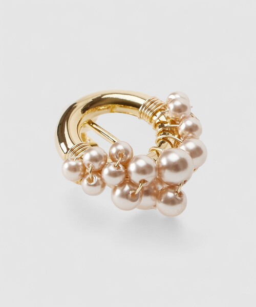 ANAYI(アナイ)の「【Eternal Line 2026】バブルパールイヤリング(イヤリング・レディース・オフホワイト/ピンクベージュ・FREE)」の7枚目の写真