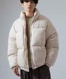 improves（インプローブス）の「スエードタッチ パデッドブルゾン（ダウンジャケット/コート）」