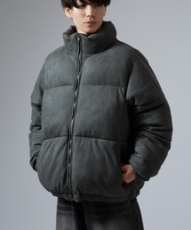 NULL（ヌル）の「【nl】スエードタッチ パデッドブルゾン（ダウンジャケット/コート）」