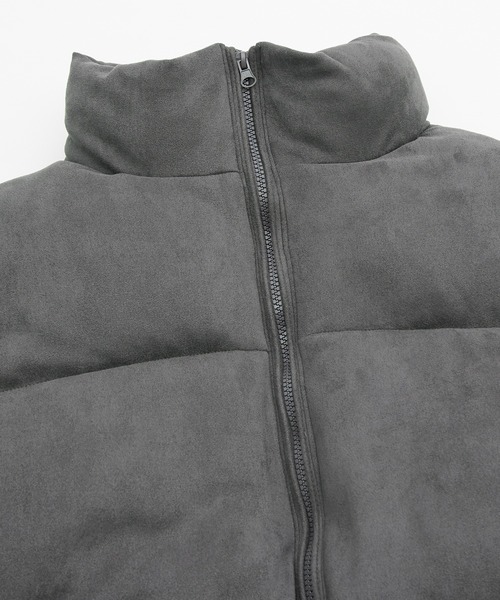 improves（インプローブス）の「スエードタッチ パデッドブルゾン（ダウンジャケット/コート・メンズ・チャコール/ライトベージュ・SMALL/MEDIUM/LARGE/X-LARGE）」の14枚目の写真