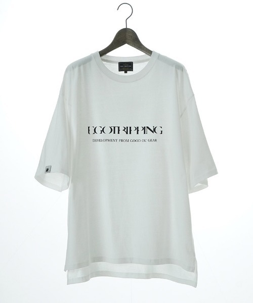 EGO TRIPPING（エゴトリッピング）の「mt10119- PRINTTEE -A short Tシャツ(666606)（Tシャツ/カットソー・メンズ・ブラック/アッシュ/ホワイト・46/48/50）」の21枚目の写真
