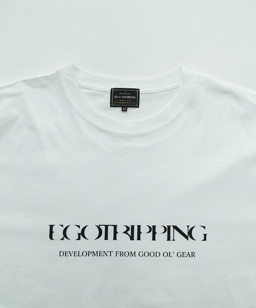 EGO TRIPPING（エゴトリッピング）の「mt10119- PRINTTEE -A short Tシャツ(666606)（Tシャツ/カットソー・メンズ・ブラック/アッシュ/ホワイト・46/48/50）」の11枚目の写真