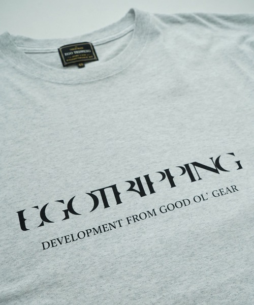 EGO TRIPPING（エゴトリッピング）の「mt10119- PRINTTEE -A short Tシャツ(666606)（Tシャツ/カットソー・メンズ・ブラック/アッシュ/ホワイト・46/48/50）」の5枚目の写真