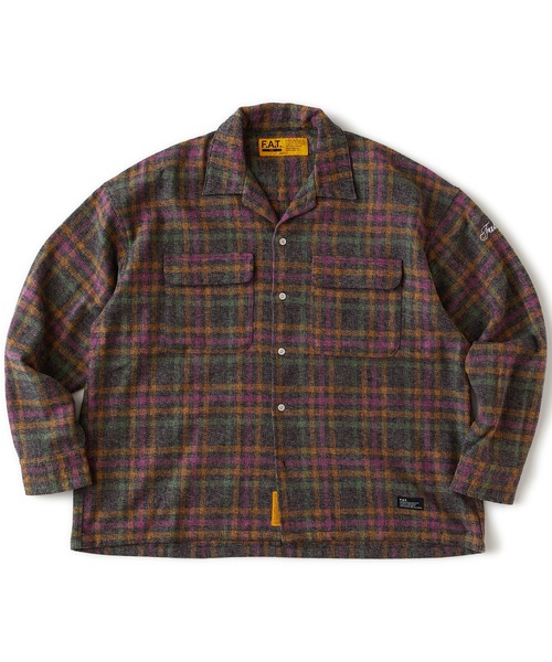 FAT（エフエイティー）の「HEATHERCROP（シャツ/ブラウス・メンズ・ネイビー/グレー/イエロー・FAT(XL)/JUMBO(XXL)/TITCH(M)/SKINNY(L)）」の2枚目の写真