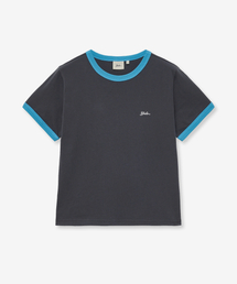 ウィメンズリンガーTシャツ_チャコール