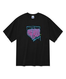 20番手 ボール プール 半袖 Tシャツ ブラック