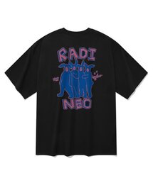 ハッピートゥギャザー 半袖Tシャツ ブラック