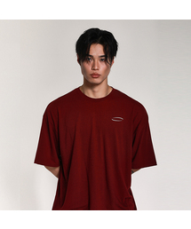 (7周年キャンペーン) 07 オーバーサイズ 半袖Tシャツ (ハーバードバーガンディ)