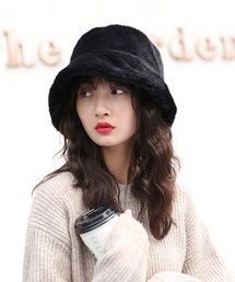 Blanc de Blue（ブランドブルー）の「ボアバケットハット（ハット）」