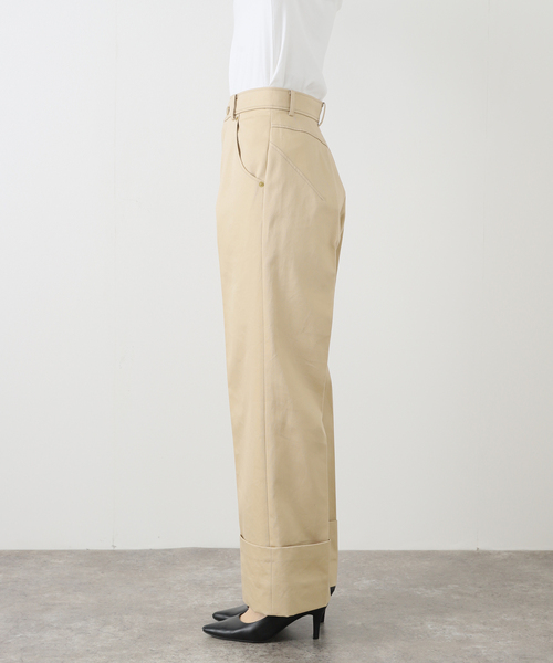 Noble(ノーブル)の「ロールアップチノパンツ(チノパンツ・レディース・ベージュ・38/36)」の10枚目の写真
