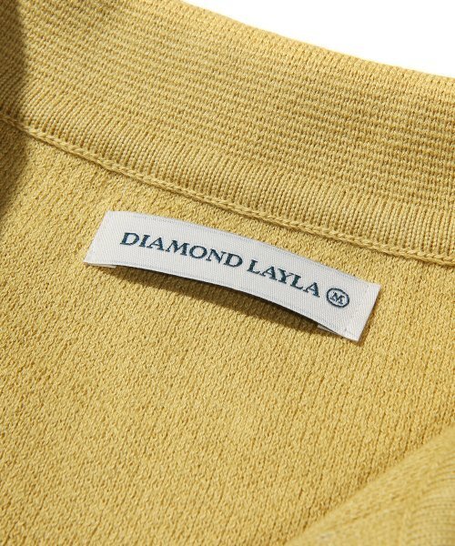 Diamond Layla（ダイアモンドレイラ）の「Oversize Out Pocket Cotton Collar Knit K9 Mustard（ニット/セーター・レディース・その他・MEDIUM/LARGE）」の3枚目の写真