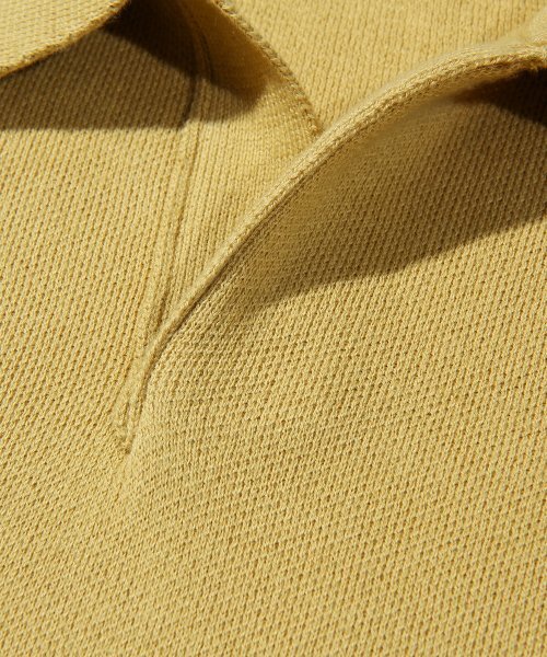 Diamond Layla（ダイアモンドレイラ）の「Oversize Out Pocket Cotton Collar Knit K9 Mustard（ニット/セーター・レディース・その他・MEDIUM/LARGE）」の4枚目の写真