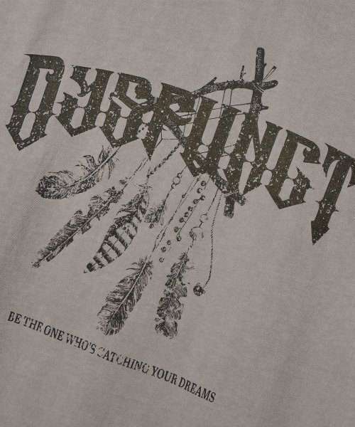 DYSFUNCT(ディスファンクト)の「DREAM CATCHER PIGMENT T-SHIRT (BEIGE)(Tシャツ/カットソー・レディース・その他・LARGE/MEDIUM/SMALL/X-LARGE)」の2枚目の写真