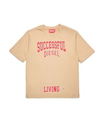 DIESEL KIDS（ディーゼルキッズ）の「DIESEL（ディーゼル）Kids & Junior ブランドロゴ半袖Tシャツカットソー（Tシャツ/カットソー）」