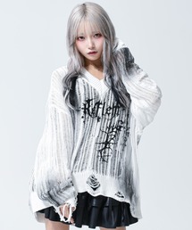 REFLEM（レフレム）の「『REFLEM/レフレム』顔料加工ダメージニットPO（ニット/セーター）」