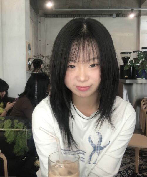 SEW-B(ソービー)の「セミクロップCH長袖Tシャツ(Tシャツ/カットソー・レディース・ホワイト・FREE)」の3枚目の写真