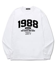 BARIGATE（バリゲート）の「1988 WHY ロングスリーブ (BLS030) ホワイト（Tシャツ/カットソー）」