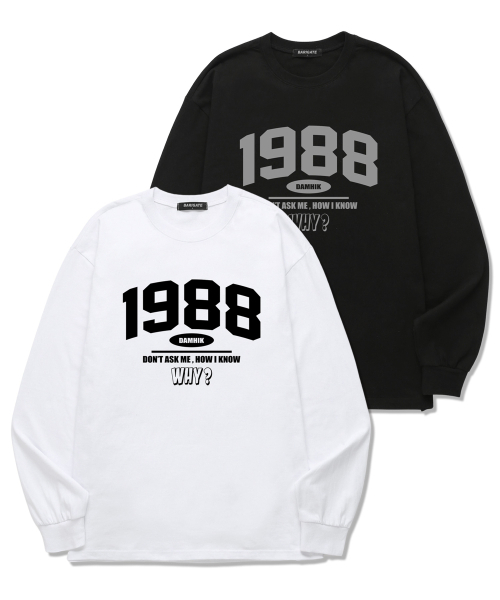 BARIGATE（バリゲート）の「1988 WHY ロングスリーブ (BLS030) ホワイト（Tシャツ/カットソー・レディース・その他・SMALL/MEDIUM/LARGE/X-LARGE/XX-LARGE）」の3枚目の写真