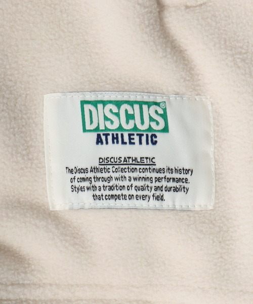 DISCUS（ディスカス）の「2026SS DISCUS/ディスカス オーバーサイズ フリース ワンポイント刺繍 無地/エスニック柄 スタンドベスト（ベスト・レディース・アイボリー/ブラック/サックスブルー/その他・M/L）」の13枚目の写真