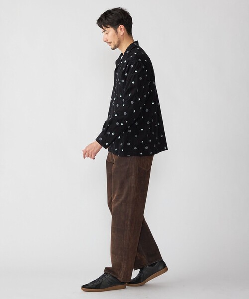 SHIPS(シップス)の「(28col以外販売中)BENCH MARKING SHIRTS: 刺繍シャツ(シャツ/ブラウス・メンズ・ナチュラル/ブラック・LARGE/MEDIUM)」の5枚目の写真