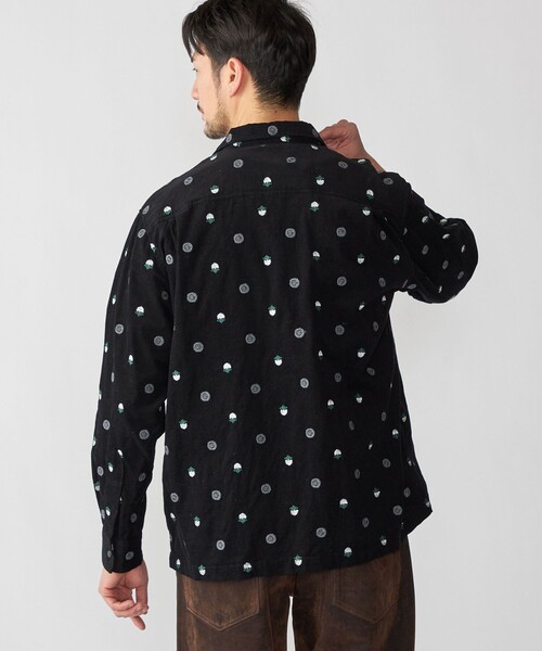 SHIPS(シップス)の「(28col以外販売中)BENCH MARKING SHIRTS: 刺繍シャツ(シャツ/ブラウス・メンズ・ナチュラル/ブラック・LARGE/MEDIUM)」の10枚目の写真