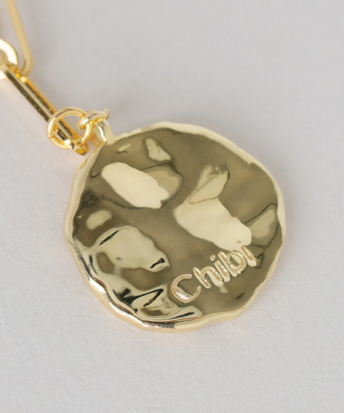 Chibi Jewels (チビジュエルズ)の「chibi jewels/チビジュエルズ Letter Coin Necklace(ネックレス・レディース・ゴールド・FREE)」の7枚目の写真