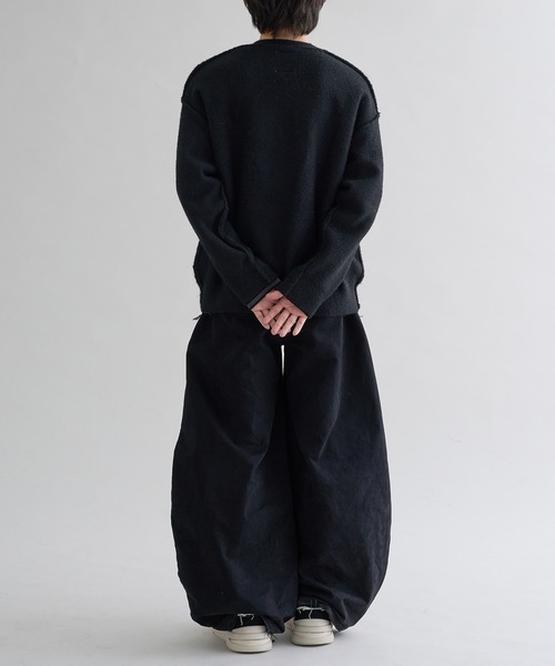 EPNK(イーピーエヌケー)の「Distressed Argyle Cardigan / ディストレストアーガイルカーディガン(カーディガン/ボレロ・メンズ・ブラウン/グレー/ブラック・LARGE/MEDIUM)」の12枚目の写真