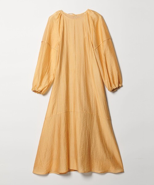 EMMEL REFINES(エメルリファインズ)の「<EMMEL REFINES>EM バックリボン パイピング パフスリーブ ワンピース(ワンピース・レディース・シャーベット/ライトブルー・M/S)」の7枚目の写真