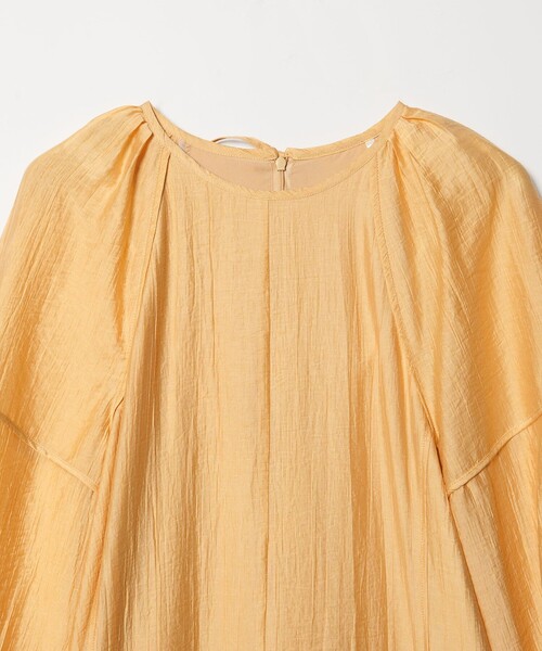 EMMEL REFINES(エメルリファインズ)の「<EMMEL REFINES>EM バックリボン パイピング パフスリーブ ワンピース(ワンピース・レディース・シャーベット/ライトブルー・M/S)」の9枚目の写真