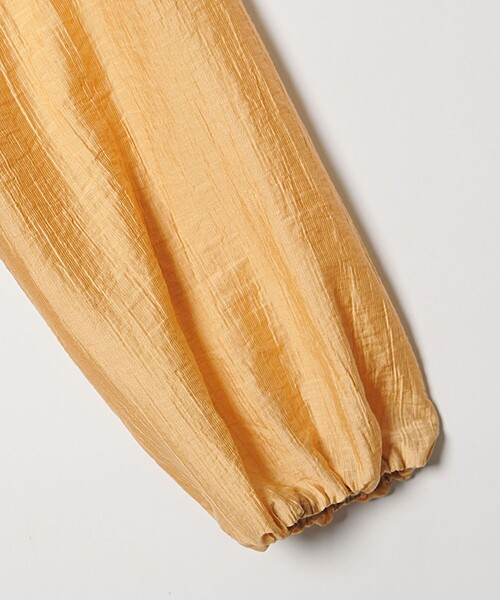 EMMEL REFINES(エメルリファインズ)の「<EMMEL REFINES>EM バックリボン パイピング パフスリーブ ワンピース(ワンピース・レディース・シャーベット/ライトブルー・M/S)」の10枚目の写真