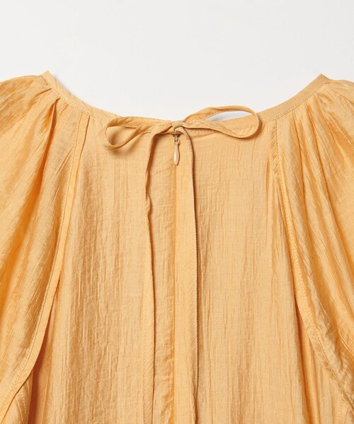 EMMEL REFINES(エメルリファインズ)の「<EMMEL REFINES>EM バックリボン パイピング パフスリーブ ワンピース(ワンピース・レディース・シャーベット/ライトブルー・M/S)」の12枚目の写真