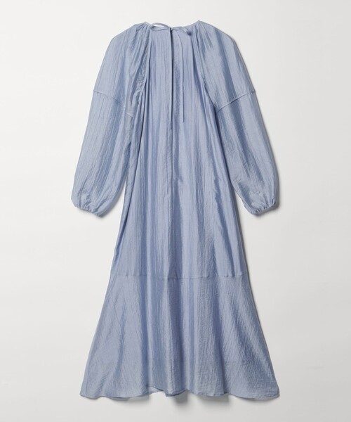 EMMEL REFINES(エメルリファインズ)の「<EMMEL REFINES>EM バックリボン パイピング パフスリーブ ワンピース(ワンピース・レディース・シャーベット/ライトブルー・M/S)」の14枚目の写真