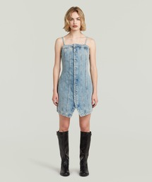 G-STAR | Kick Bustier Dress/デニムビスチェワンピース(ワンピース)