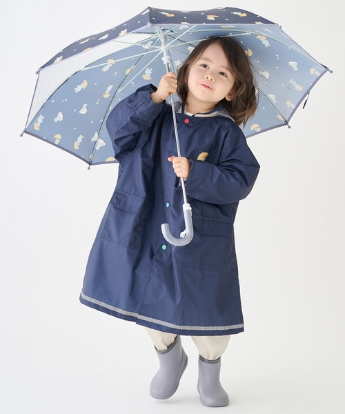 petit main(プティマイン)の「アソートレインブーツ(レインシューズ・キッズ・ブルー/クリーム/ブルーグレー・17cm/19cm/18cm/16cm/15cm/14cm)」の5枚目の写真