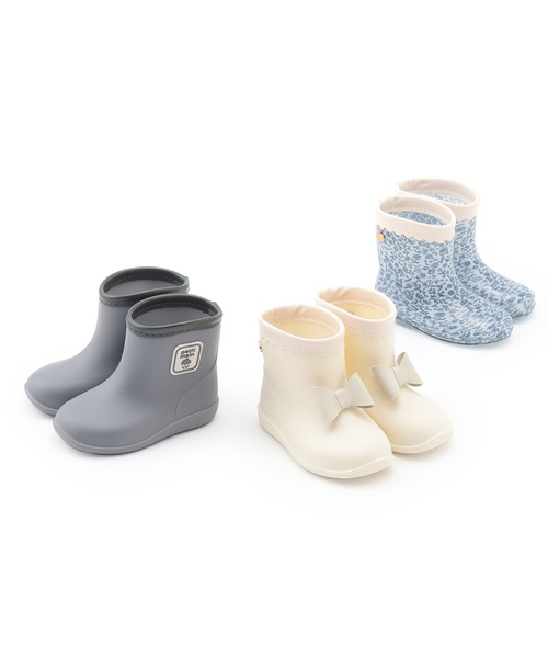 petit main(プティマイン)の「アソートレインブーツ(レインシューズ・キッズ・ブルー/クリーム/ブルーグレー・17cm/19cm/18cm/16cm/15cm/14cm)」の11枚目の写真