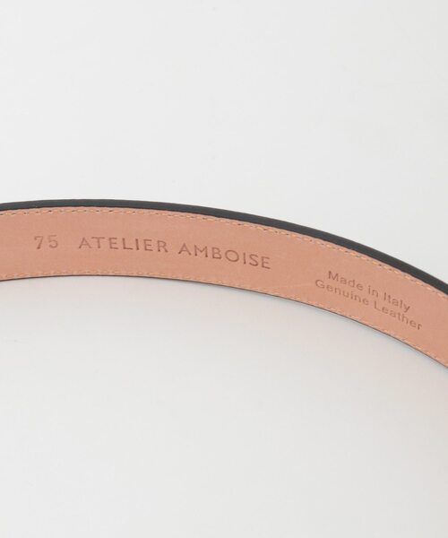 martinique(マルティニーク)の「【ATELIER AMBOISE/アトリエ アンボワーズ】24/3073SILVER SOAVE(ベルト・レディース・ブラック・FREE)」の5枚目の写真